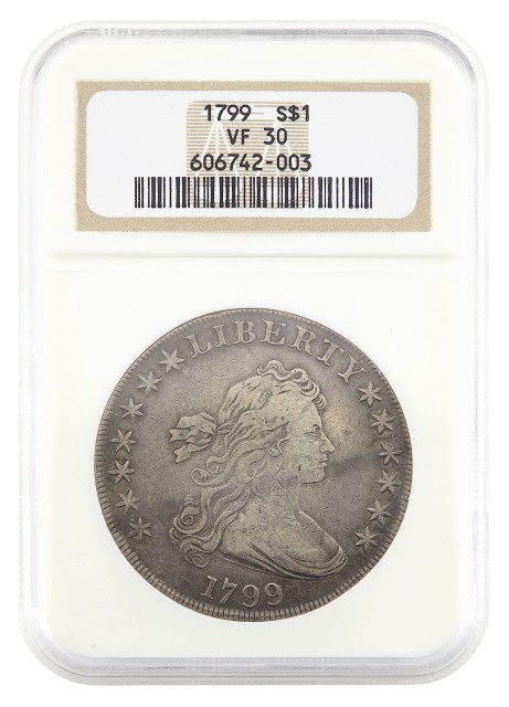 United States 1799 Heraldic Eagle Silver Dollar