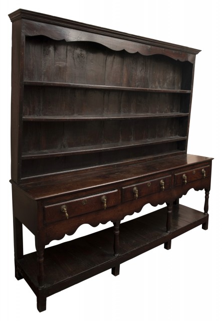 George III Oak Welsh Dresser