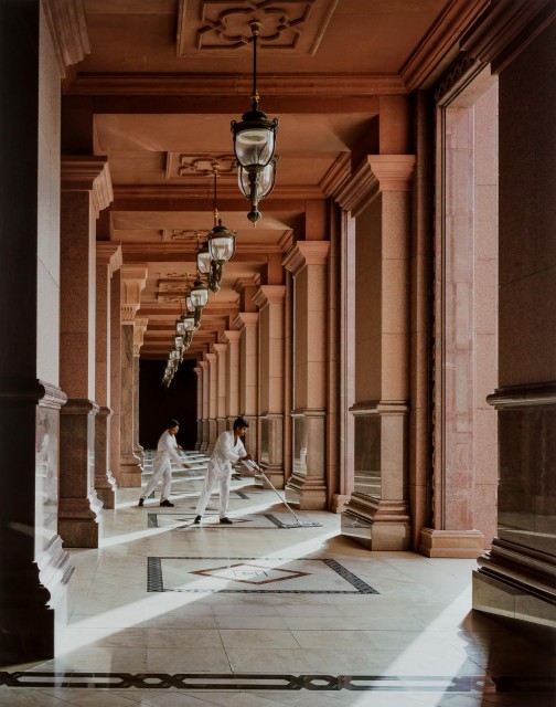 MOORE, ANDREW (b. 1957)  Sweepers, Emirates Palace, Abu Dhabi,