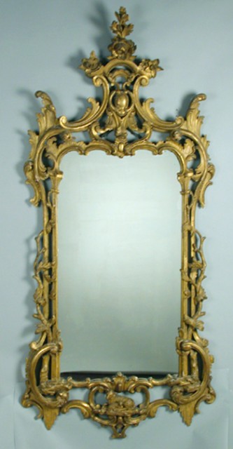 George III Gilt-Wood Mirror