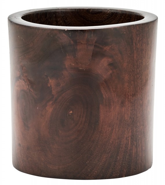 A Chinese Jichimu Brushpot