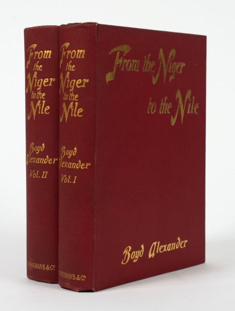 [HUNTING - AFRICA]  ALEXANDER, BOYD, Lieutenant [and TALBOT, PERCY A.]. From the Niger to the Nile.