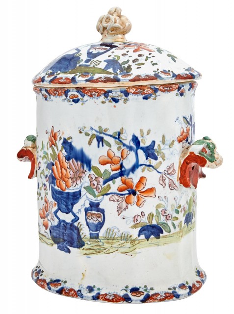 Mason's Ironstone Dough Bin and Cover