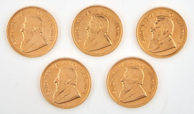 South Africa Gold Krugerrands