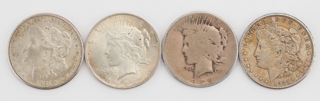 United States Morgan and Peace Dollar Group