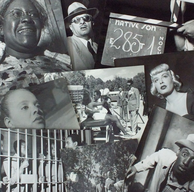 [AFRICAN AMERICAN FILM HISTORY]  GISELE FREUND. The shooting of Richard Wright's Native Son