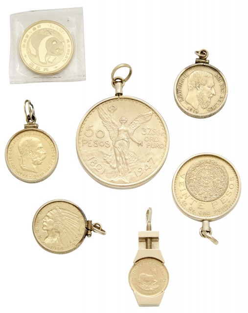 Group of Gold Coins