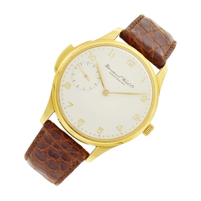 International Watch Co. Gentleman's Gold 'Portuguese' Minute Repeater Wristwatch, No. 003/250, Ref. IW524202