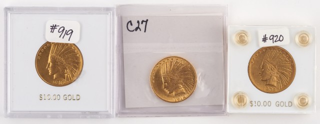 United States $10 Indian Head Group