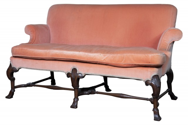 George I Walnut Settee