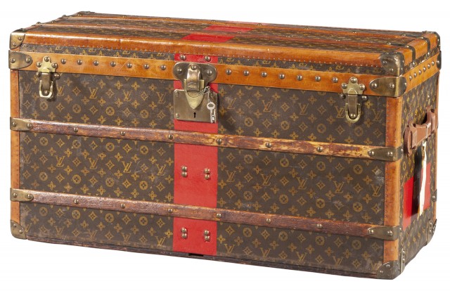 Louis Vuitton Monogram Canvas Steamer Trunk