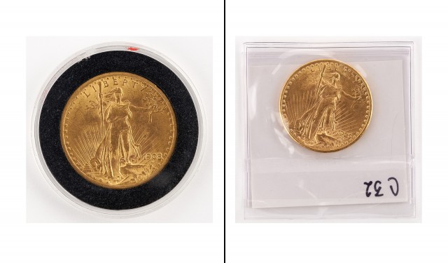 United States $20 St. Gaudens Group