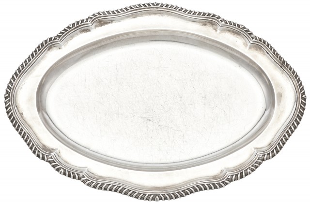 George IV Sterling Silver Platter