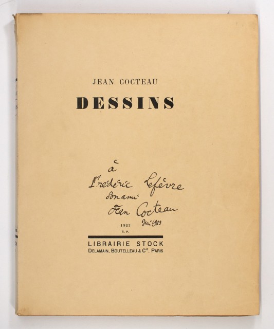 [COCTEAU, JEAN]  Two works.