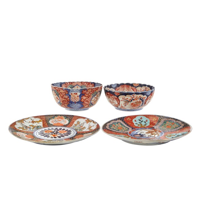 Miscellaneous Group of Japanese Imari Porcelain Articles