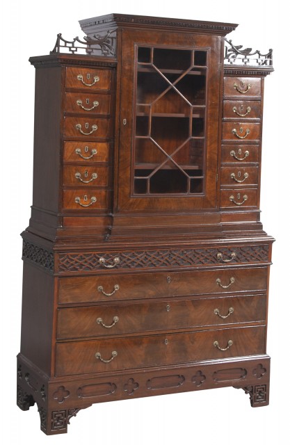 George III Mahogany Cabinet