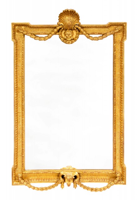 George III Style Giltwood Mirror