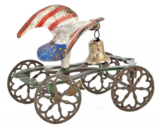 Patriotic Eagle Bell Toy