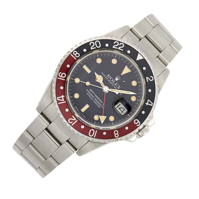 Rolex Gentleman's Stainless Steel 'GMT Master II' Wristwatch, Ref. 16760