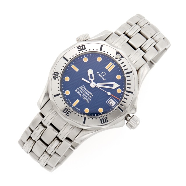 Omega Gentleman's Stainless Steel 'Seamaster Professional 300M Diver Chronometer' Wristwatch