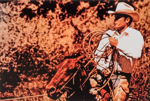 PRINCE, RICHARD (b. 1949)  Untitled [Cowboy with lasso], from the Cowboys and Girlfriends series.