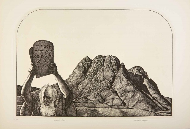 HAYES, MARVIN  The Biblical Etchings of Marvin Hayes.