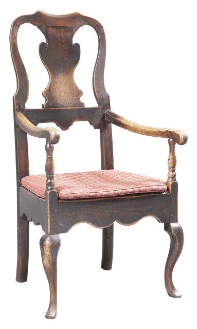 George II Oak Armchair