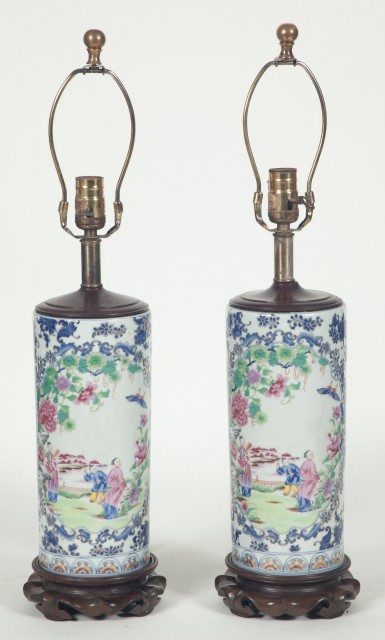 Pair of Chinese Porcelain Vases
