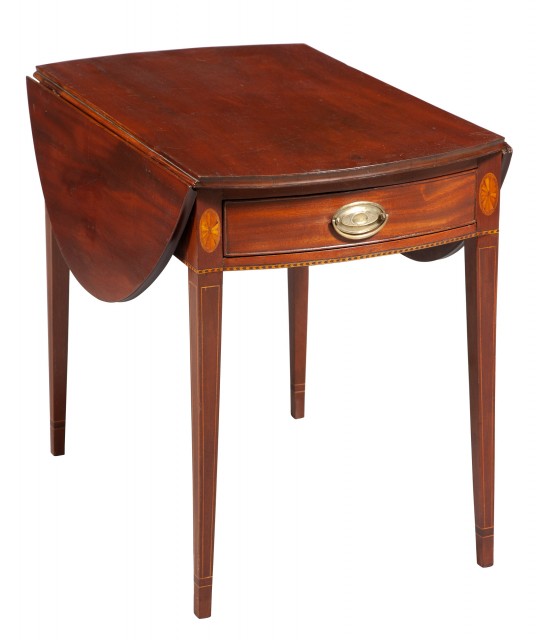 Federal Inlaid Mahogany Pembroke Table
