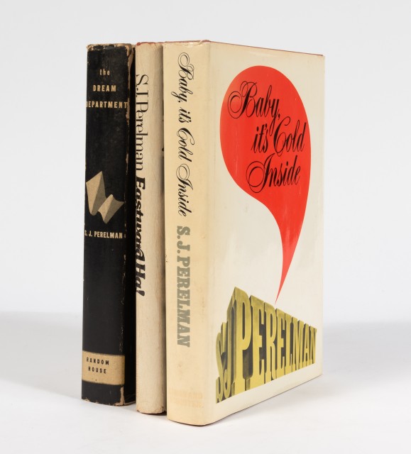 PERELMAN, S. J.  A group of three inscribed first editions,