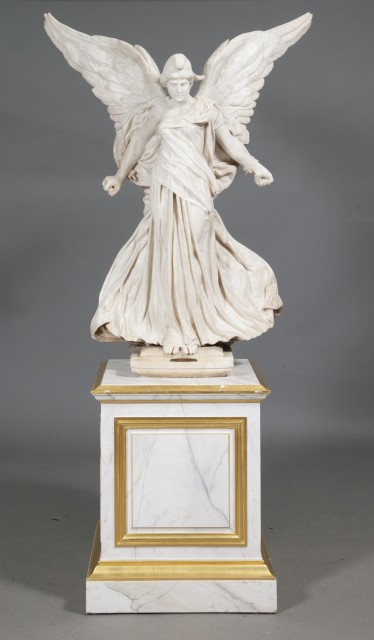 French Marble Figure of Victory