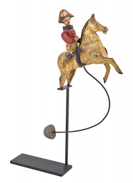 Gendarme on Horse Balance Toy