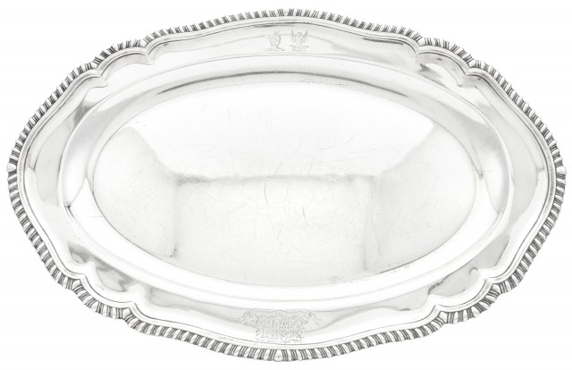George III Sterling Silver Platter
