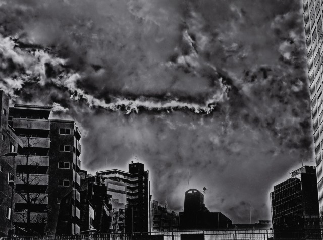 KAWADA, KIKUJI (b. 1933)  Tokyo. Chaos Cloud, from the series "Phenomena"