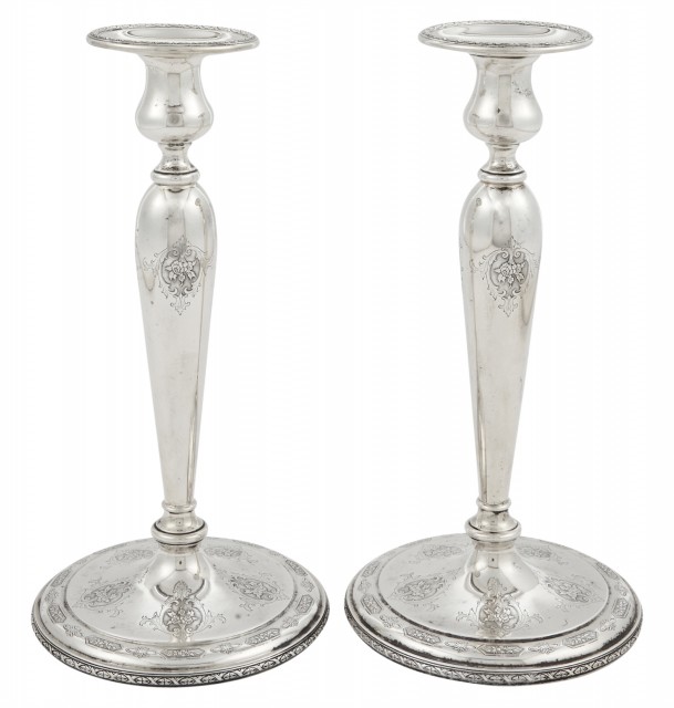 Pair of Towle Sterling Silver Louis XIV