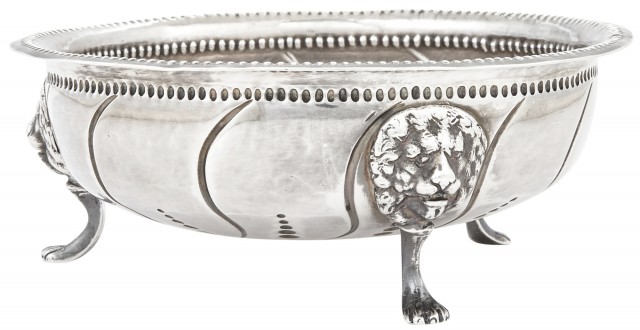 George III Irish Sterling Silver Sugar Bowl