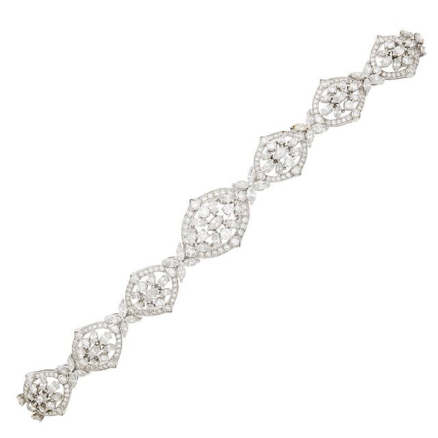 Platinum and Diamond Bracelet