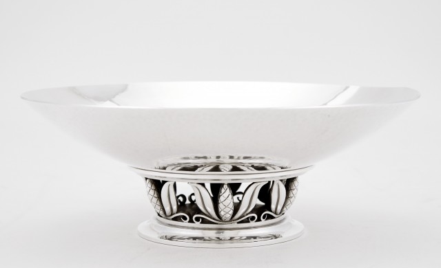 Georg Jensen Sterling Silver Footed Bowl