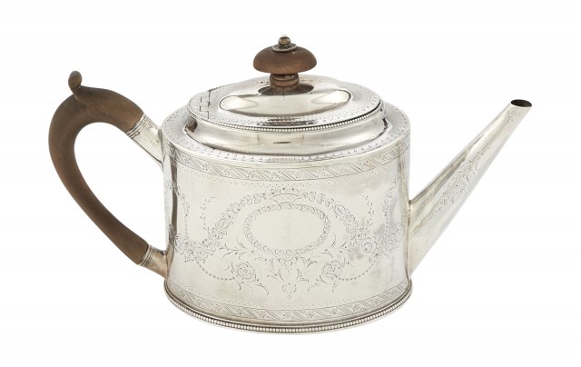 George III Sterling Silver Teapot