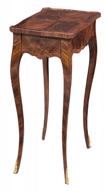 Louis XV Kingwood Parquetry Occasional Table