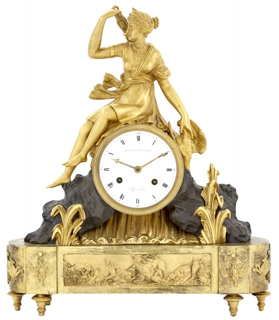 Restauration Ormolu Mantel Clock