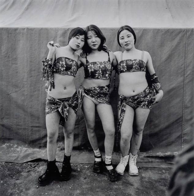 LIU ZHENG  Three Country Strippers, Houshentai, Henan Province,
