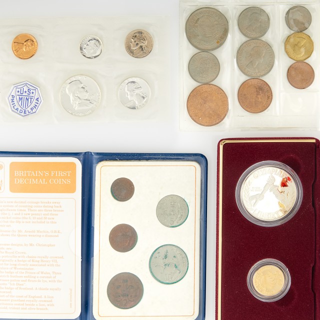 United States and Great Britain Proof Sets