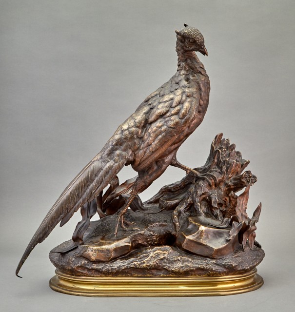 Bronze Figure of a Pheasant