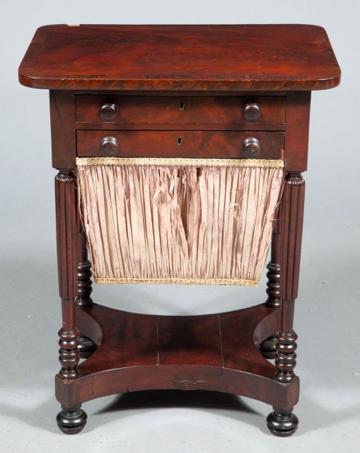 Classical Mahogany Work Table