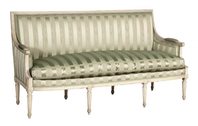 Louis XVI Painted Settee