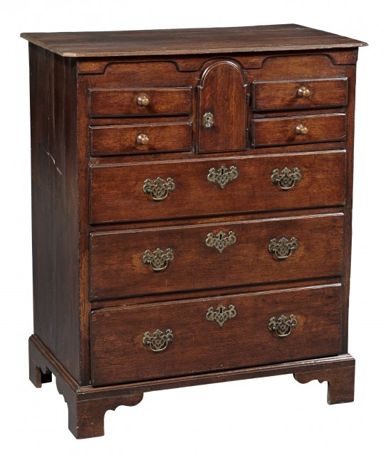 George III Oak Chest of Drawers