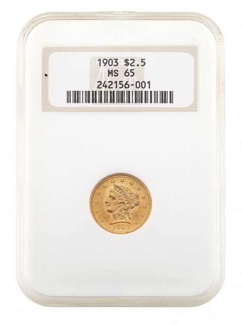 United States 1903 $2 1/2 Liberty