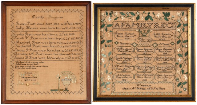 Needlework Family Register