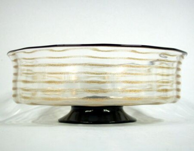 Italian Glass Dessert Service